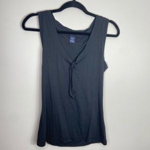 *5for$20* Gap women’s black sleeveless blouse cotton and modal blend size medium